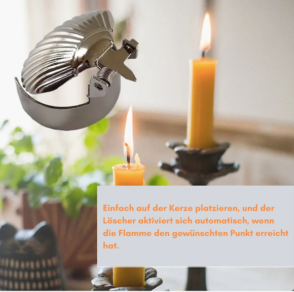FlameFade - Die Sicherheit für Ihre Kerzen