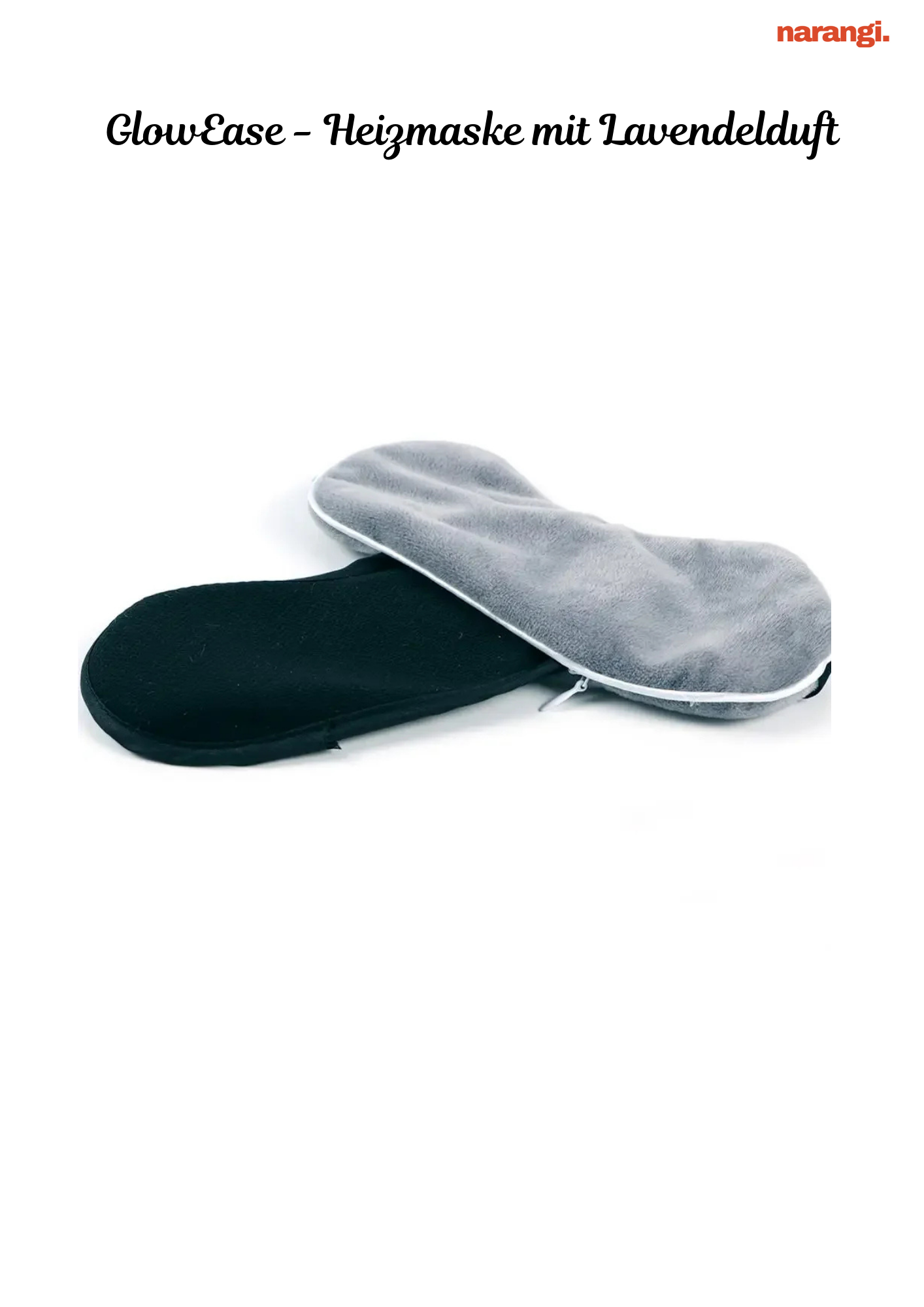GlowEase Eye Massager - Heizmaske mit Lavendel - Dampf